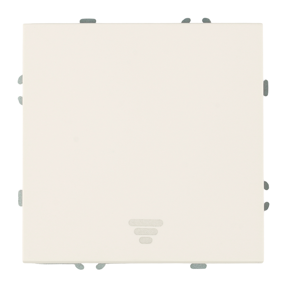 Выключатель 1-клавишный самовозвратный (механизм) 250В 10А серия Эмили RSW10-5112-01 белый фарфор