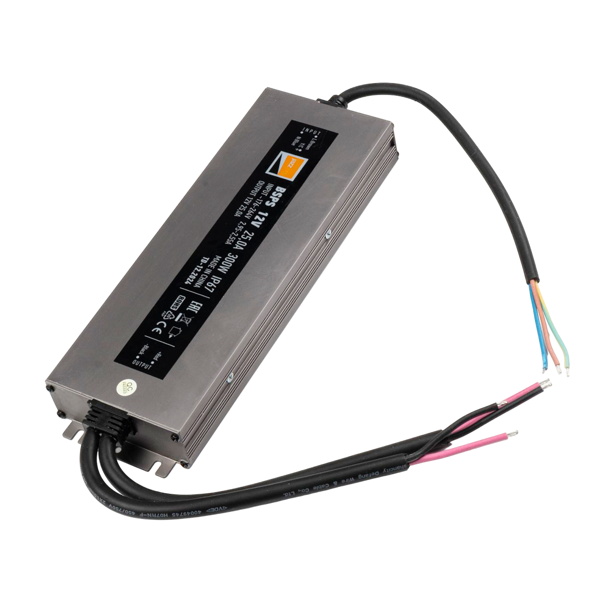 Драйвер JAZZWAY BSPS 12V 25.0A=300W IP67
