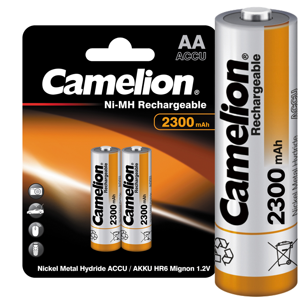 Аккум-р CAMELION AA-2300mAh Ni-Mh BL-2, 1.2B (24/384)