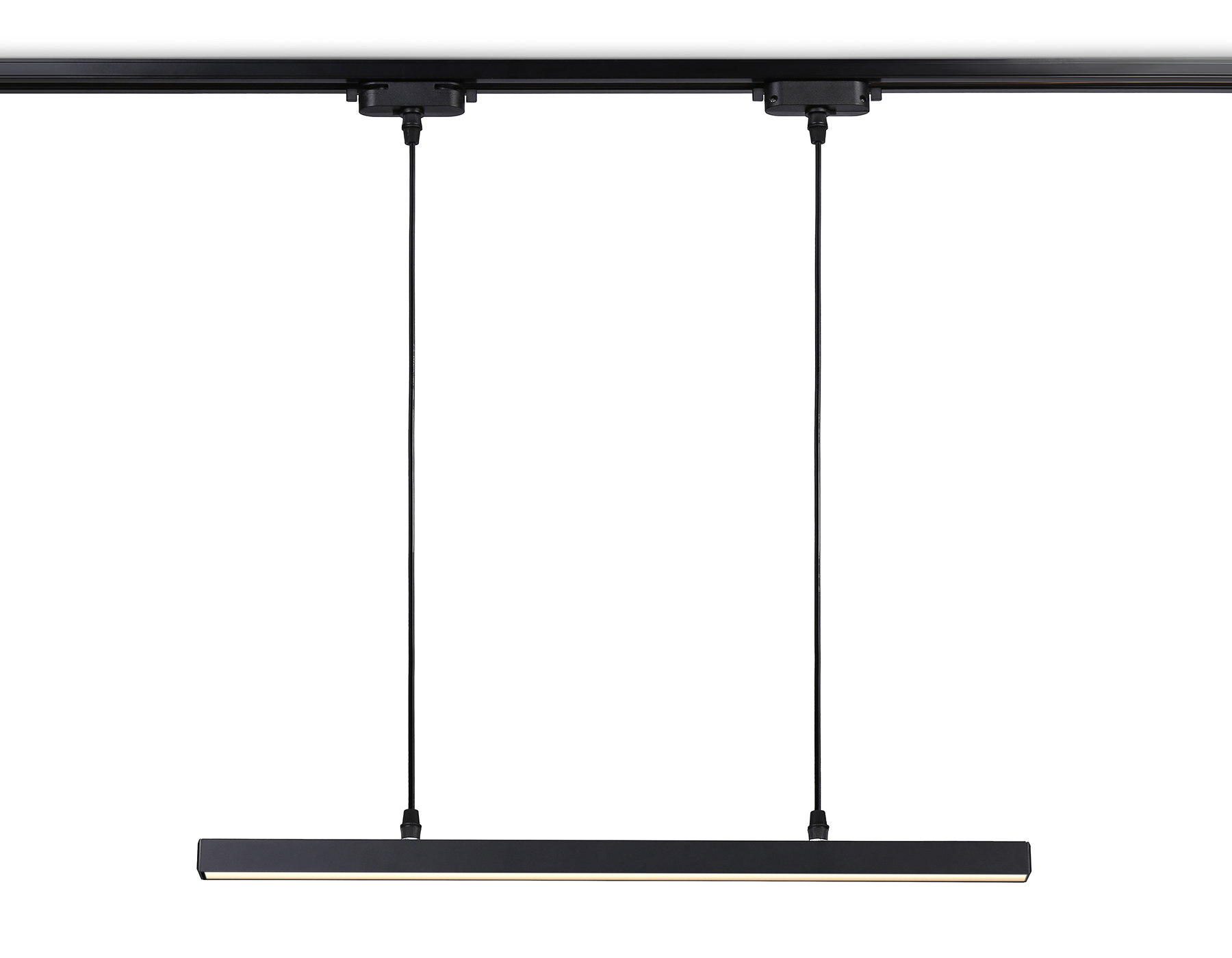 Трековый светодиодный светильник GL6785 BK черный LED 24W 3000K 600*22*1025