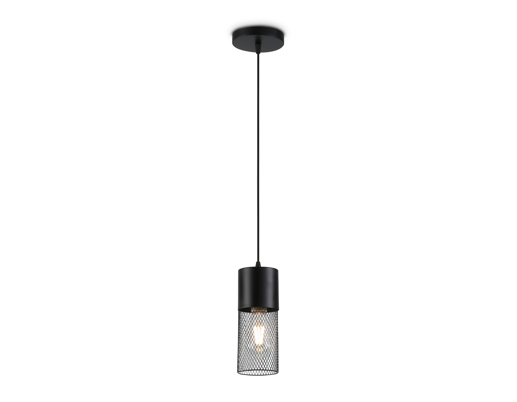 Светильник подвесной AMBRELLA TR8500 BK черный E27 max 60W D100*1000