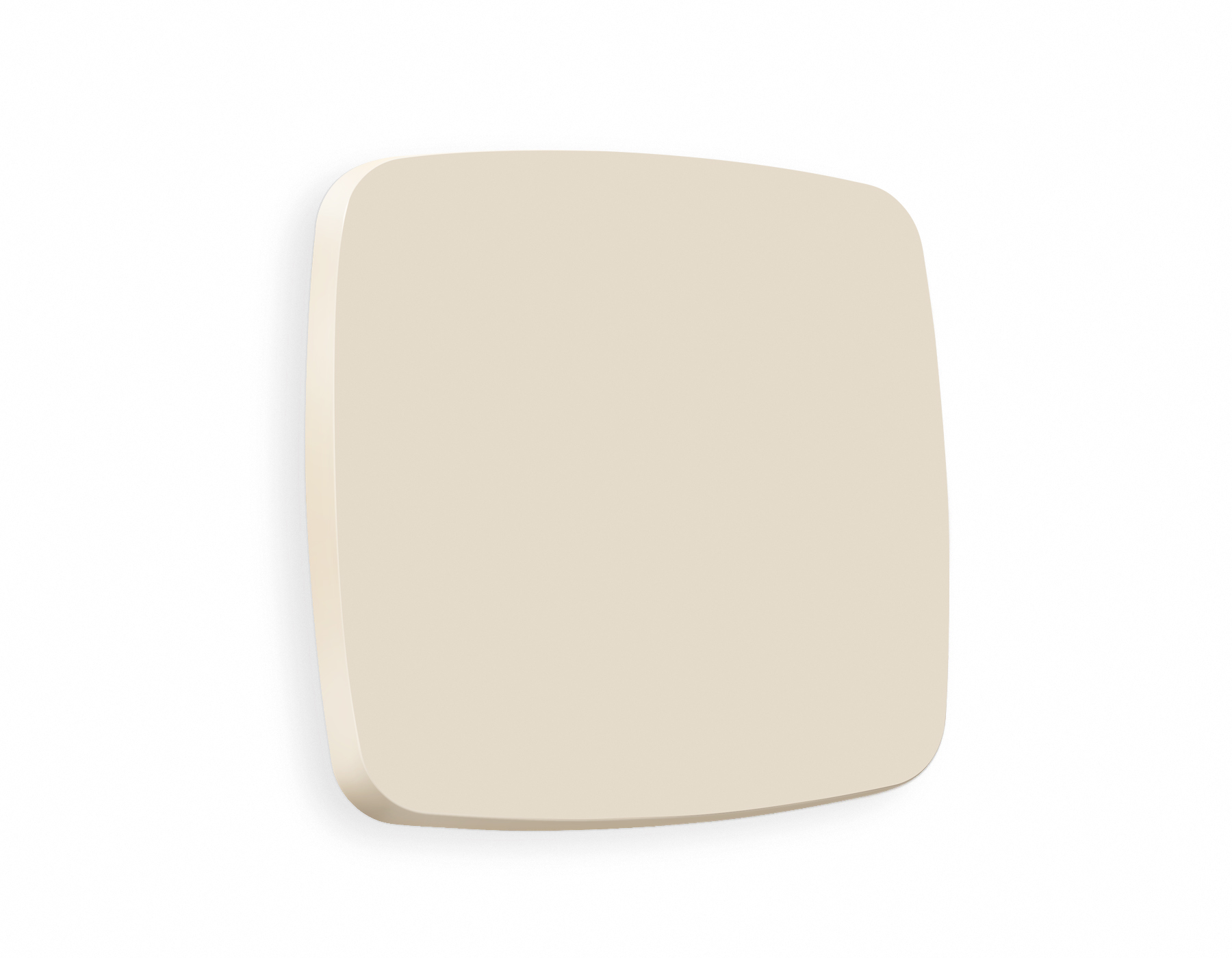 OP3210 Лицевая панель OMEGA (Бежевый матовый) для 1-клавишных выключателей QUANT