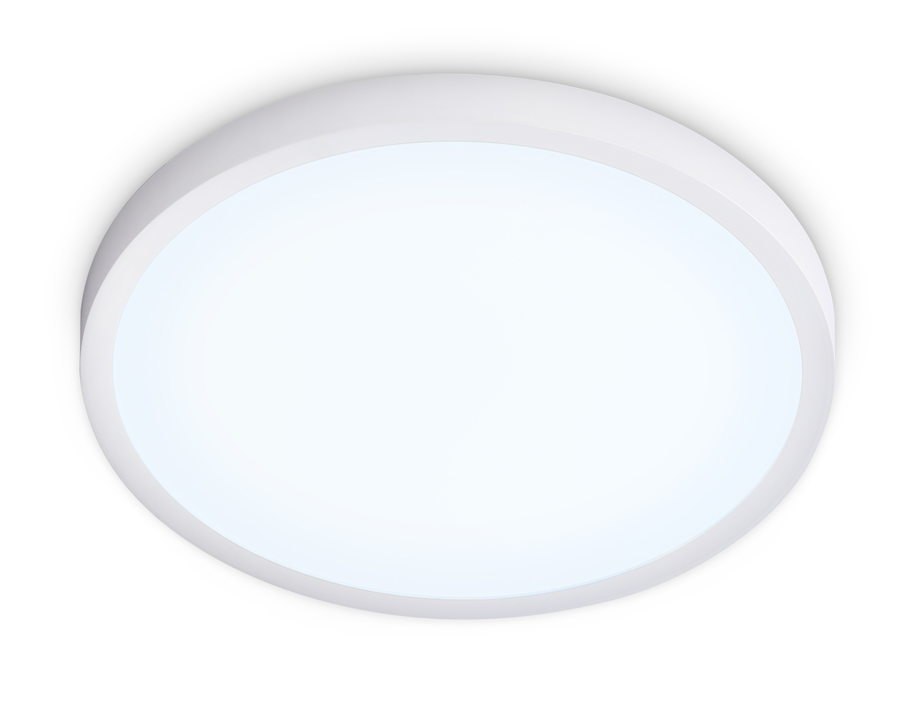 Cветильник Ambrella FZ1951 WH белый IP54 20W 5000K D270*15 (Без ПДУ)