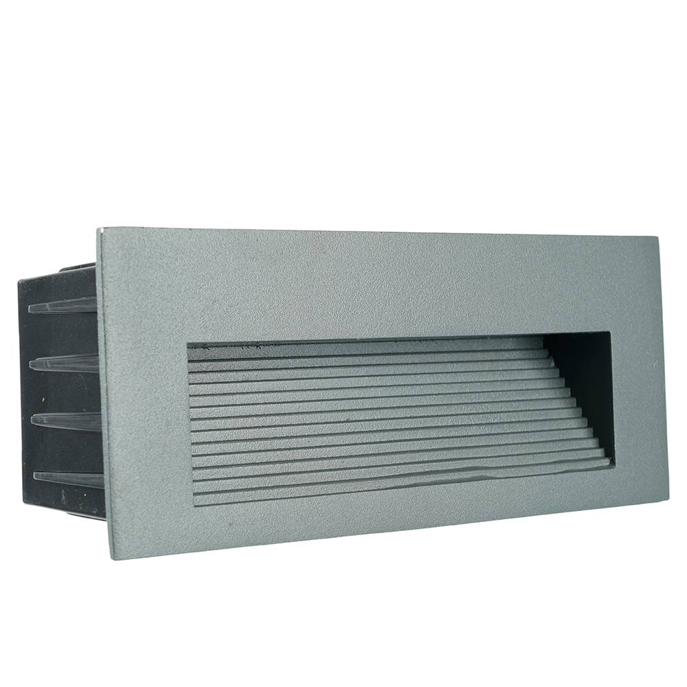 Светильник встраиваемый светодиодный FERON LN012-1 5W, 4000K, IP65, серый