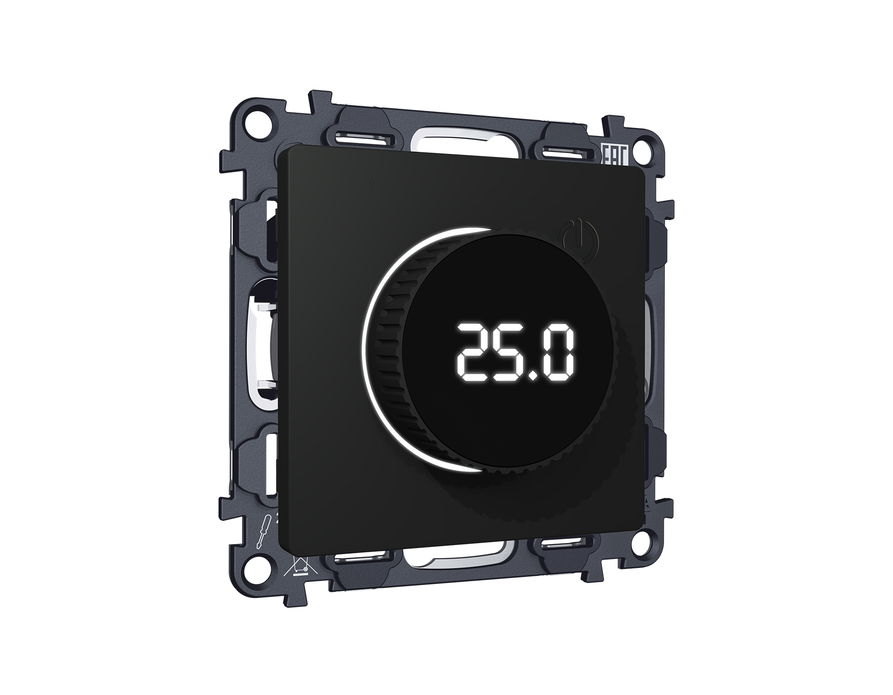 MA805810 Комплект механизма терморегулятора с цифровым дисплеем с подсветкой и датчиком для теплого 