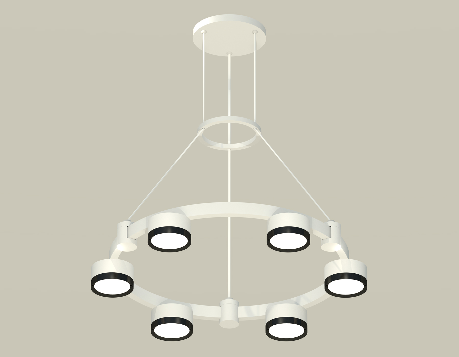 XR92031101/6 SWH/PBK белый песок/черный полированный GX53 (A9203, C9231, N8113)