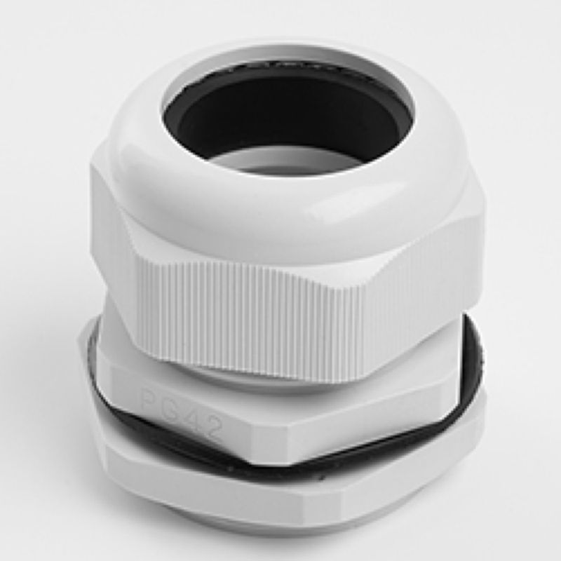 Сальник PG42 диаметр проводника 32-38 мм IP54, серый (DIY упаковка 1 шт)