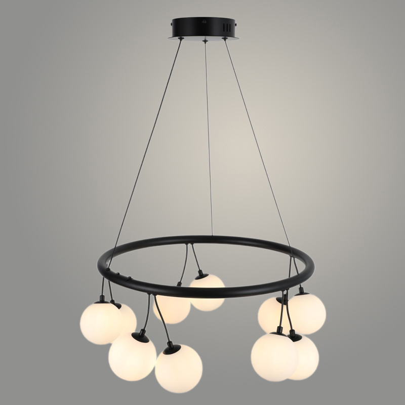 Люстра MDGD40634/10 BK черный 10х20W G9 d580 h1200, 24