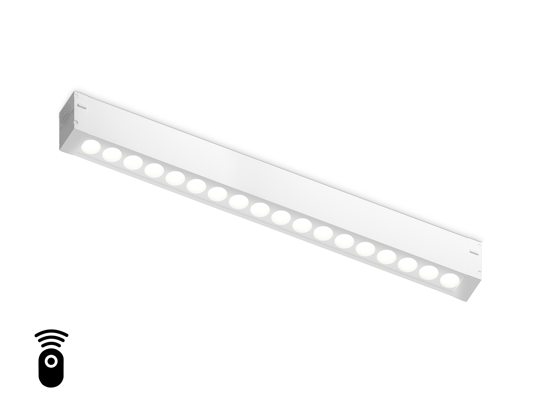 Светильник для Magnetic 220V GL1311 WH белый IP20 15W 3000K-6400K 24° 342*25*42 (Без ПДУ)димм.управ