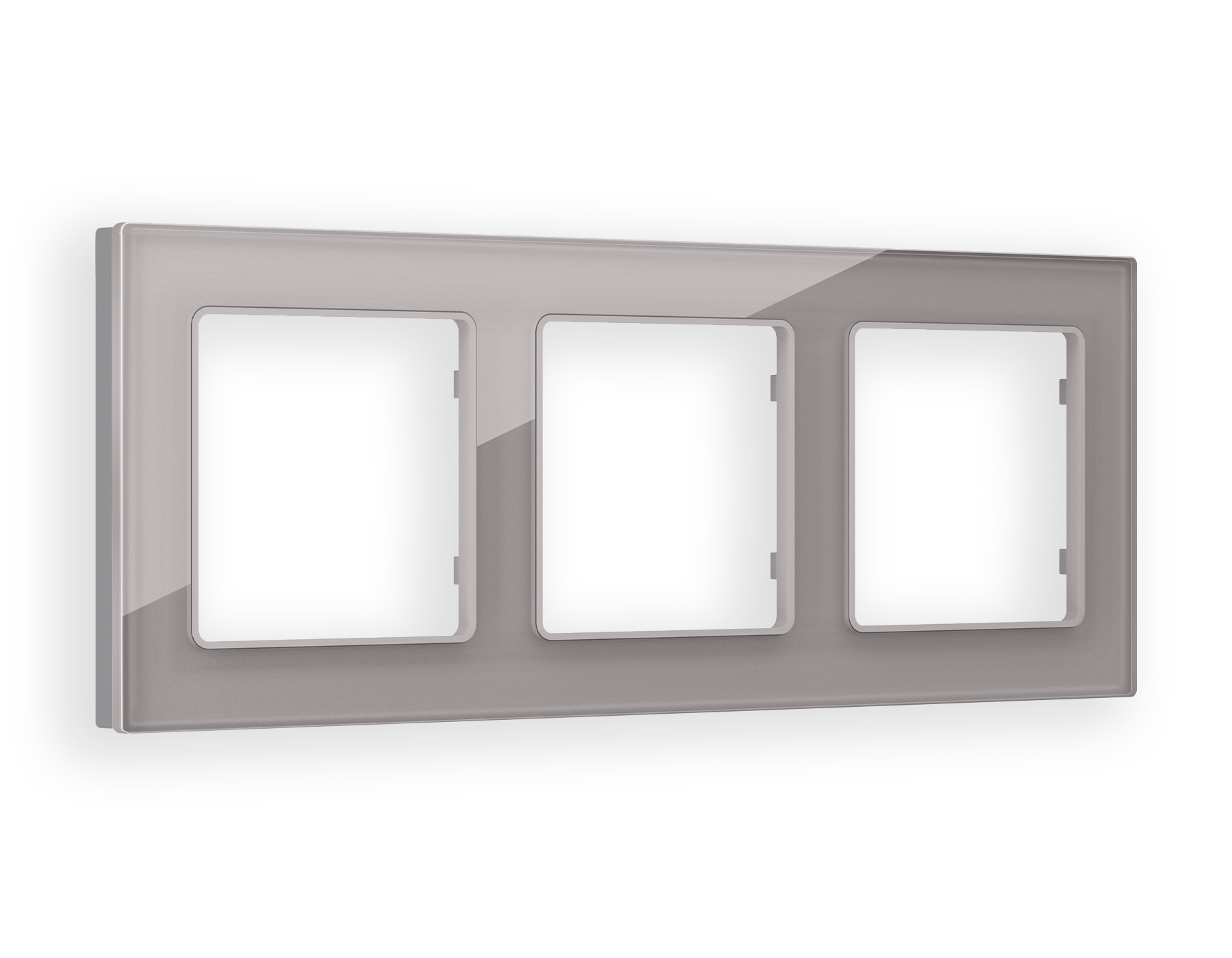 AF330503 Рамка ALFA Platos (Сталь Стекло органическое) 3-ая