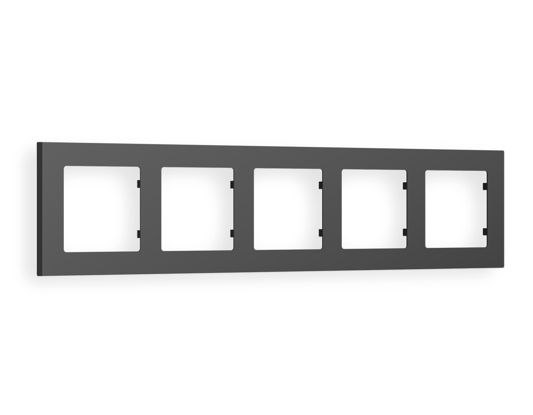 AF220805 Рамка ALFA Techno (Графит Мягкое касание) 5-ая