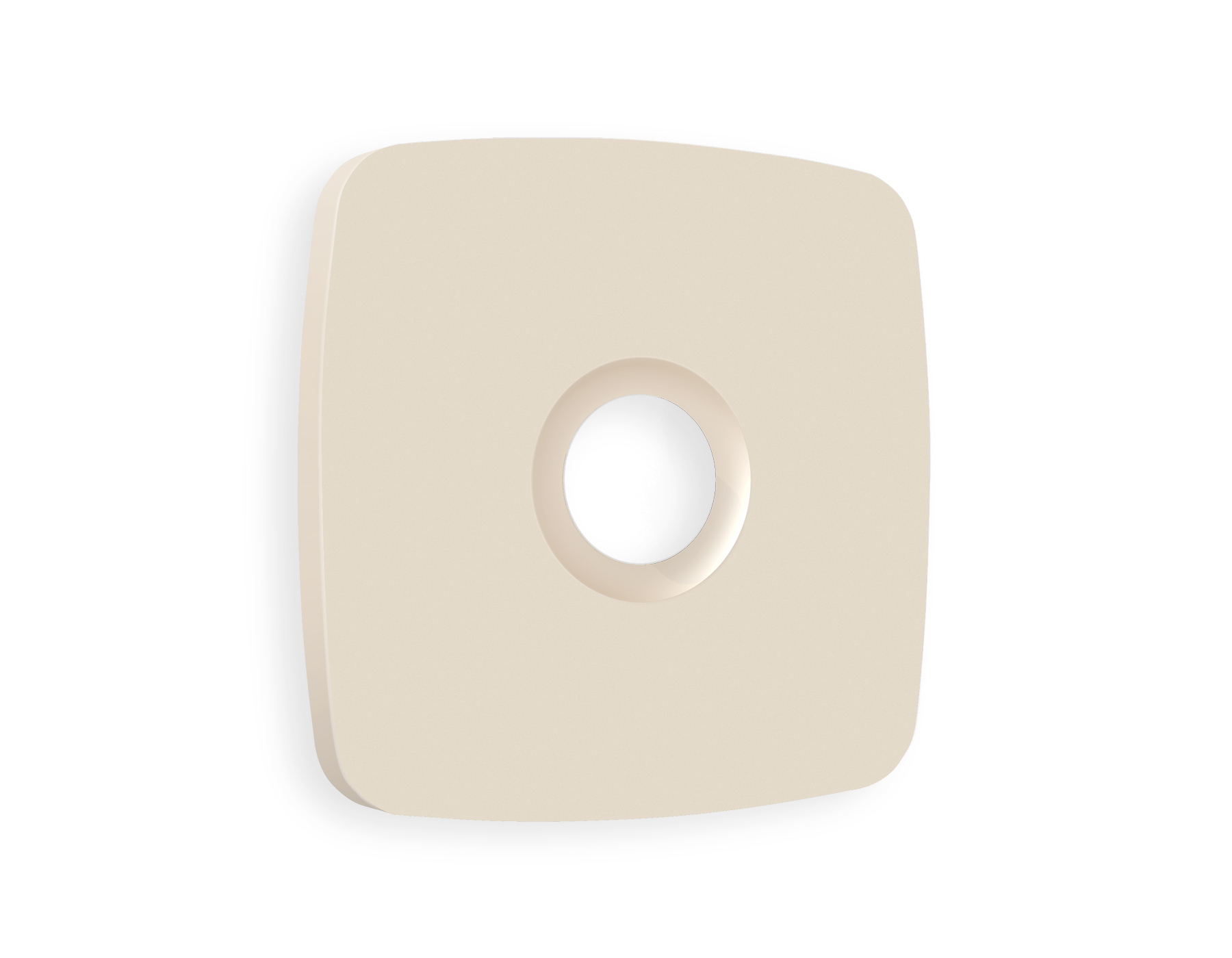 OP3330 Лицевая панель OMEGA (Бежевый матовый) для TV розетки QUANT