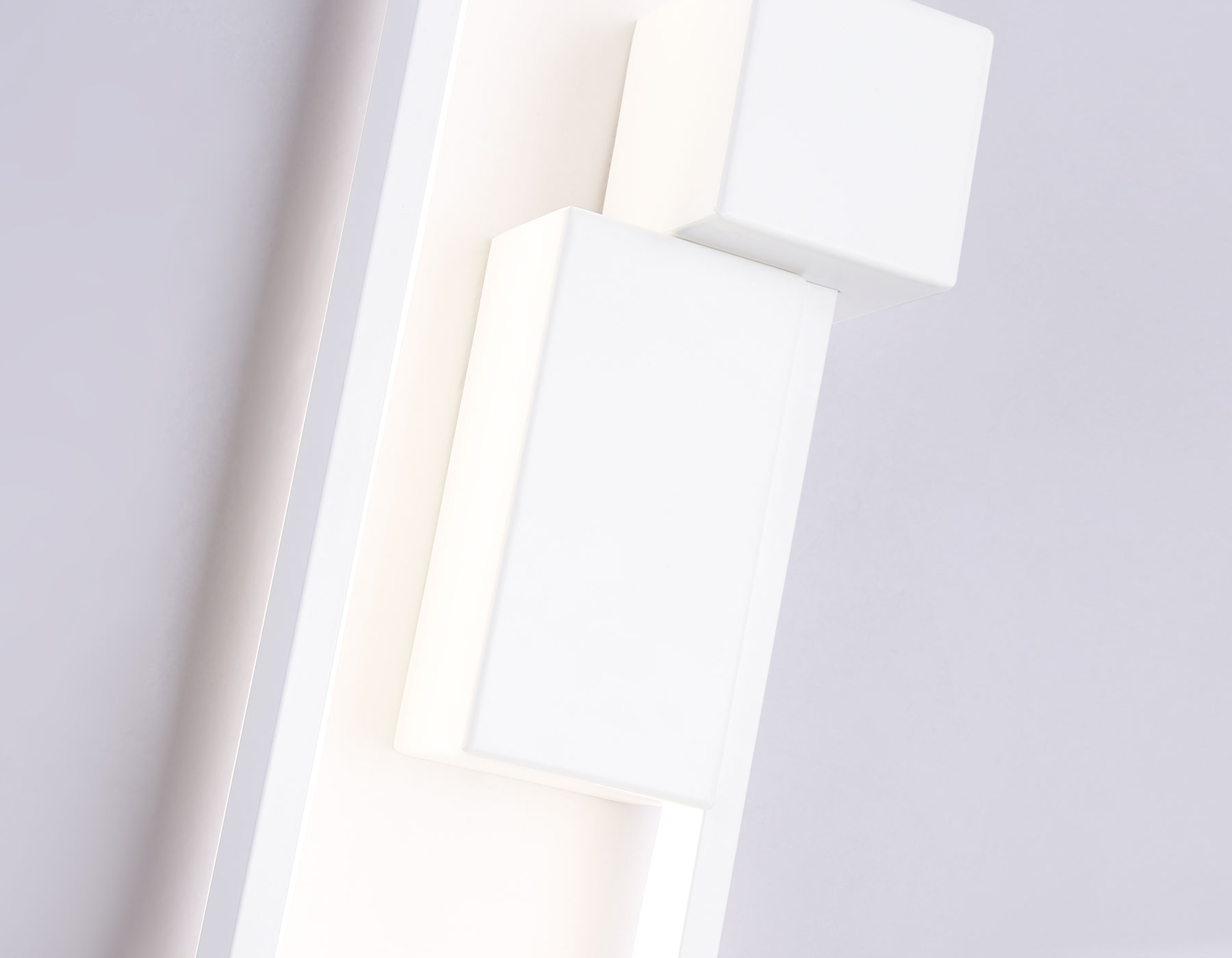 Светильник настенный Ambrella FL5222 SWH белый песок LED 3000K/4200K/6400K 24W 400*140*100