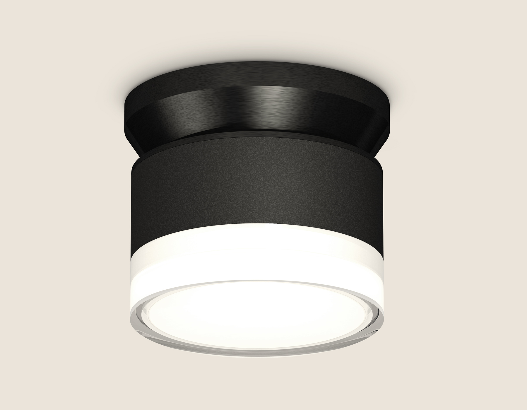 XS8102052 SBK/FR/CL черный песок/белый матовый/прозрачный GX53 (N8902, C8102, N8399)