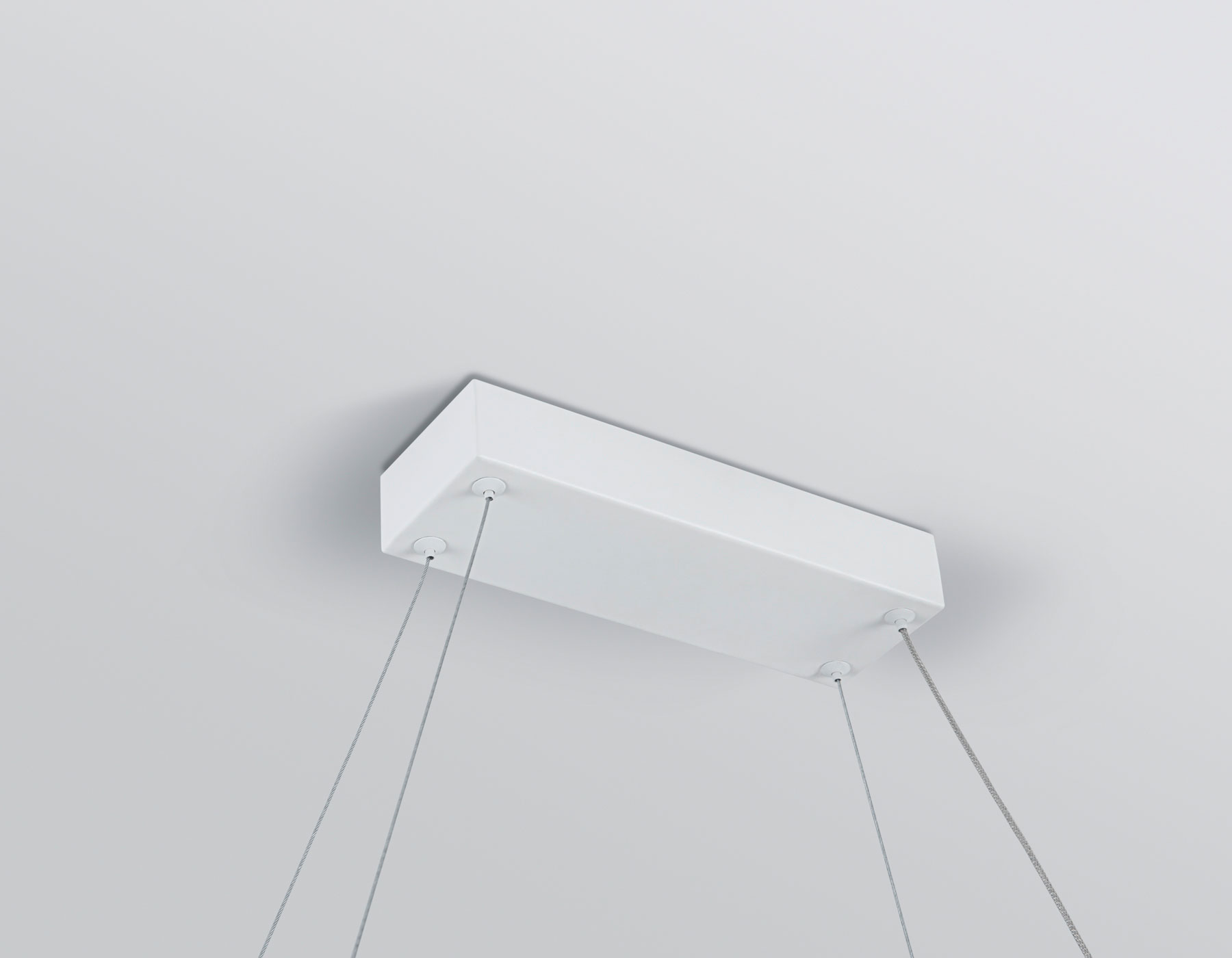Светильник светодиодный AMBRELLA FL5735/2+2 WH белый 45W 3000K/4200K/6400K 900*220*1300 (без ПДУ)