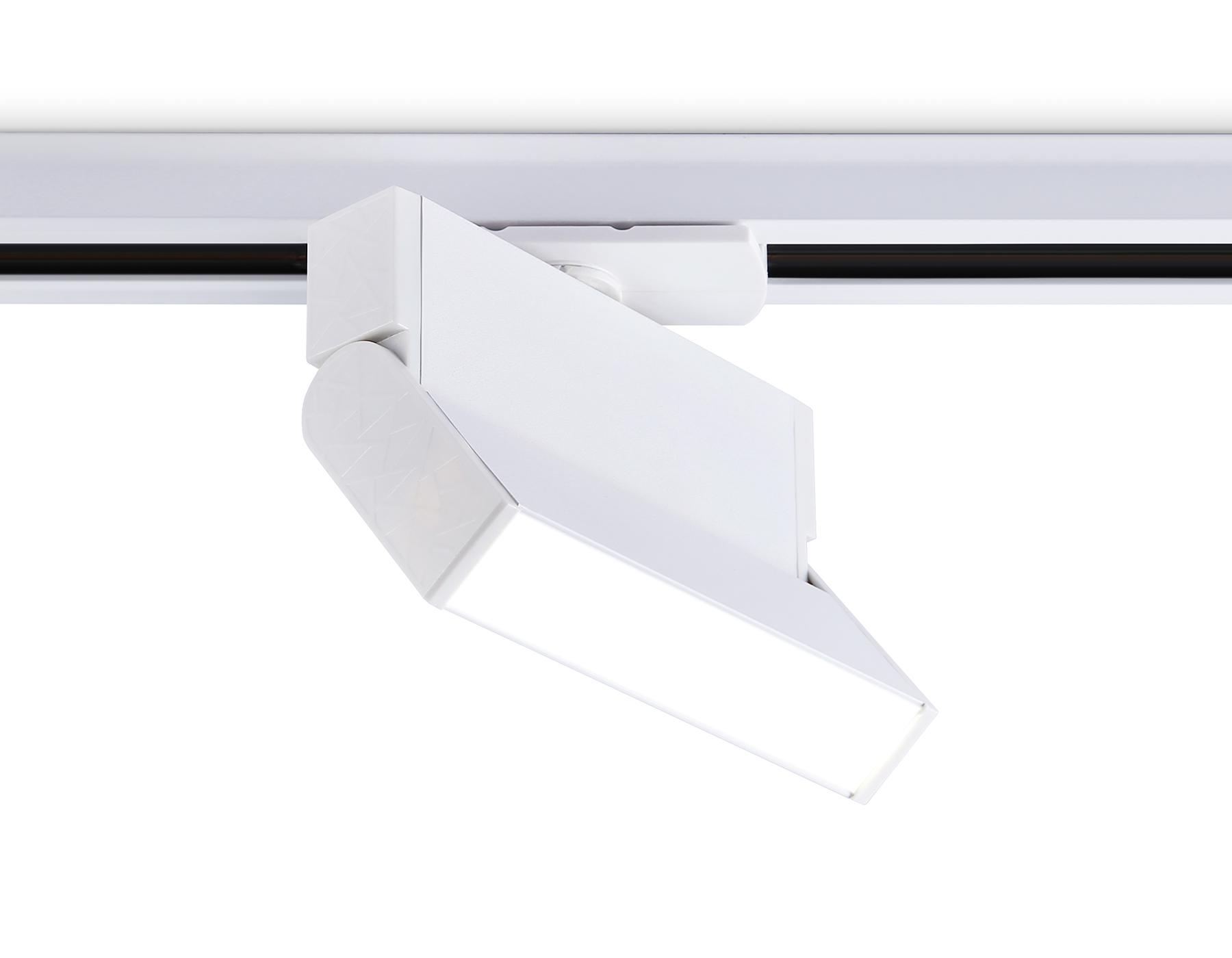 Трековый светодиодный светильник GL6801 WH белый LED 6W 4200K 115*22*87