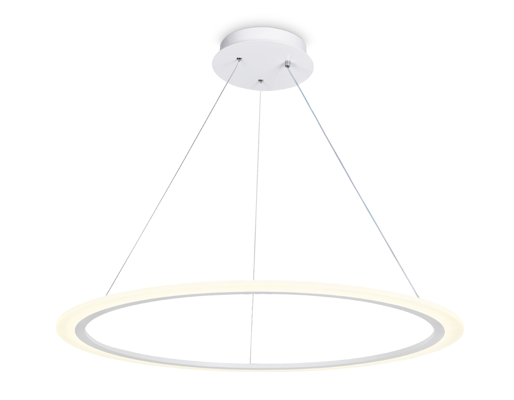 Светильник Ambrella FA4345 WH белый 68W 3000K/4200K/6400K D770*730 (ПДУ РАДИО 2.4G)