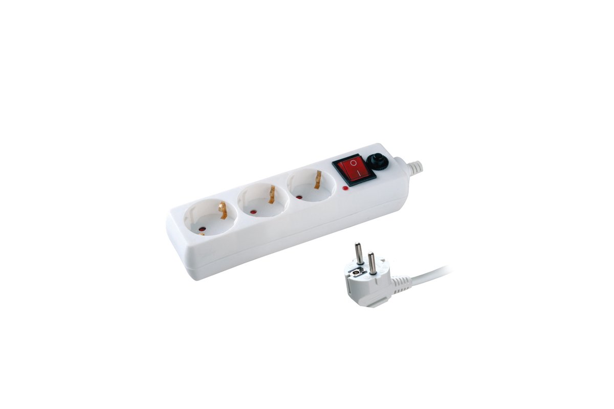 Volsten SP 3x3 (Сетевой фильтр, 3 гн. 3 м., 10А, 2200 Вт.)