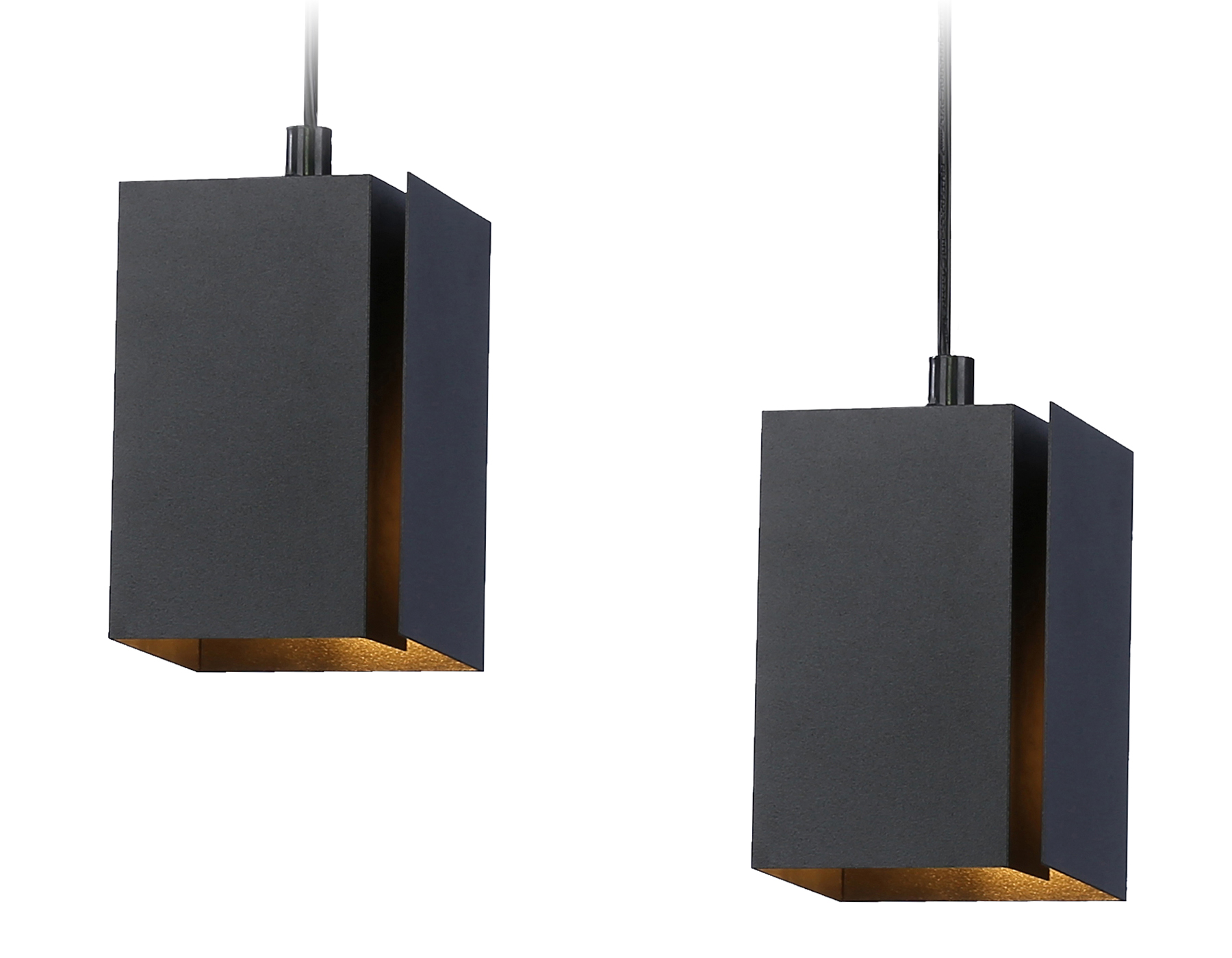 Светильник подвесной Ambrella TN5133/2 BK черный E27/2 max 40W 260*80*1150