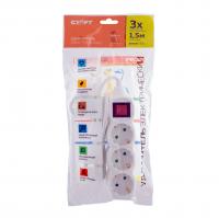 С/удлинитель СТАРТ S 3x1-ZDV 3р1,5м (852692) 3х0,75мм2