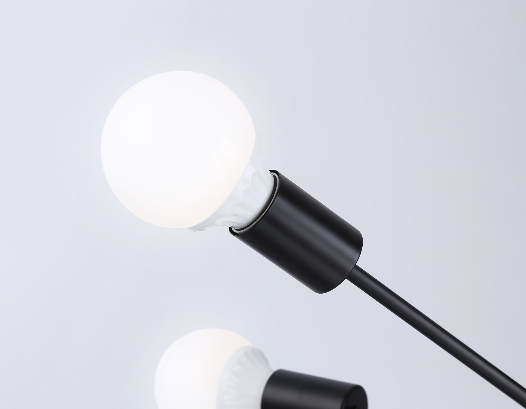 Люстра потолочная Ambrella TR80402/6 BK черный E27/6 max 60W D780*150