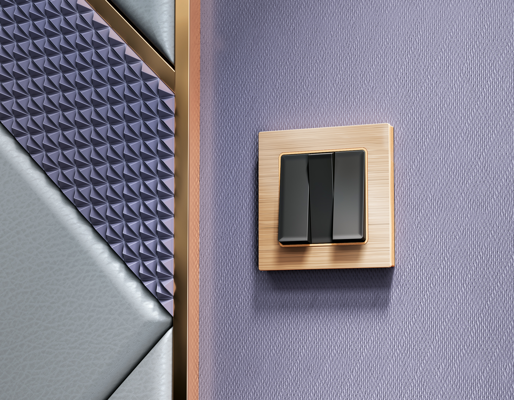 AF550304 Рамка ALFA Platos (Шампань Металл шлифованный) 4-ая