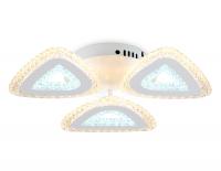 Светильник Ambrella FA4018/3 WH белый 62W 3000K+6400K/4200K/6400K+3000K D420*85 (ПДУ ИК)
