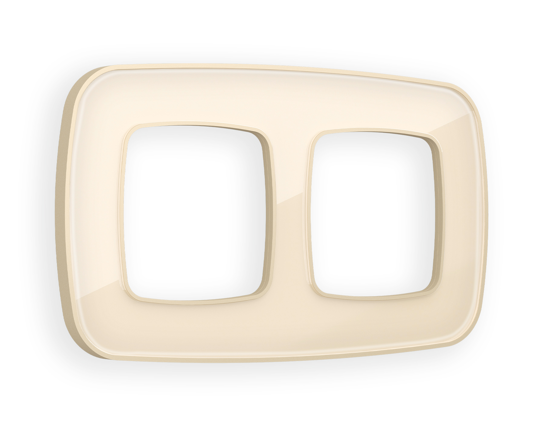 OF640302 Рамка OMEGA Coint (Бежевый Стекло органическое) 2-ая