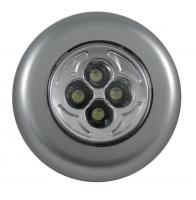 Светильник-пушлайт СТАРТ PL-4led С1 серебро