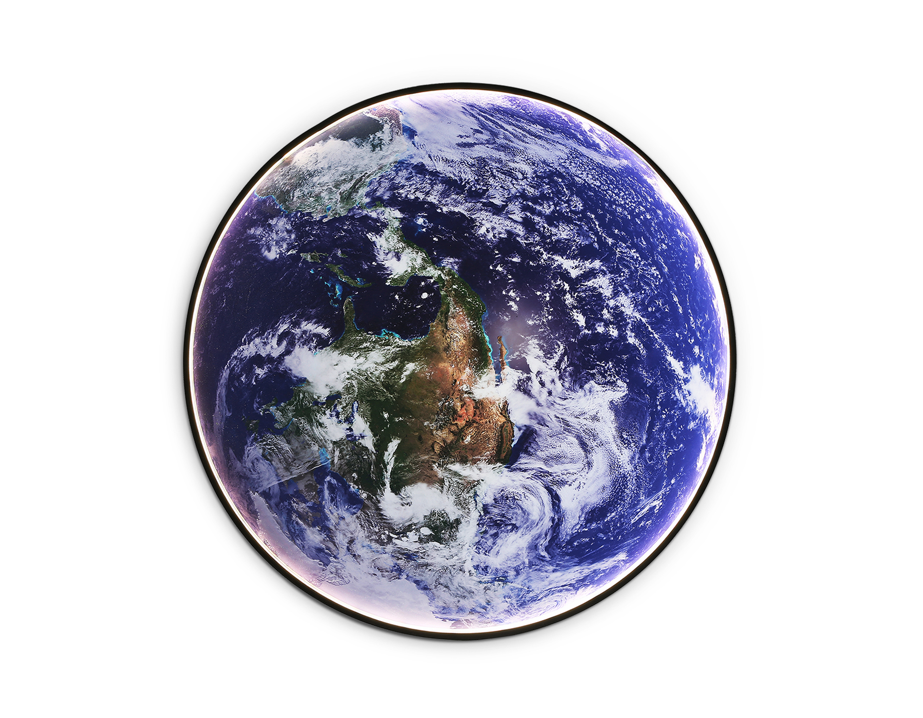 Светильник светодиодный Ambrella FW11133 BK черный 25W LED 3000-6400K D400*38