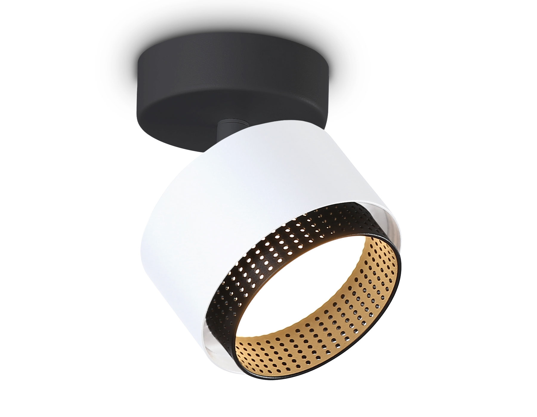 Спот накладной поворотный AMBRELLA TN71279 WH/BK белый/черный GX53 max 12W D95*137 