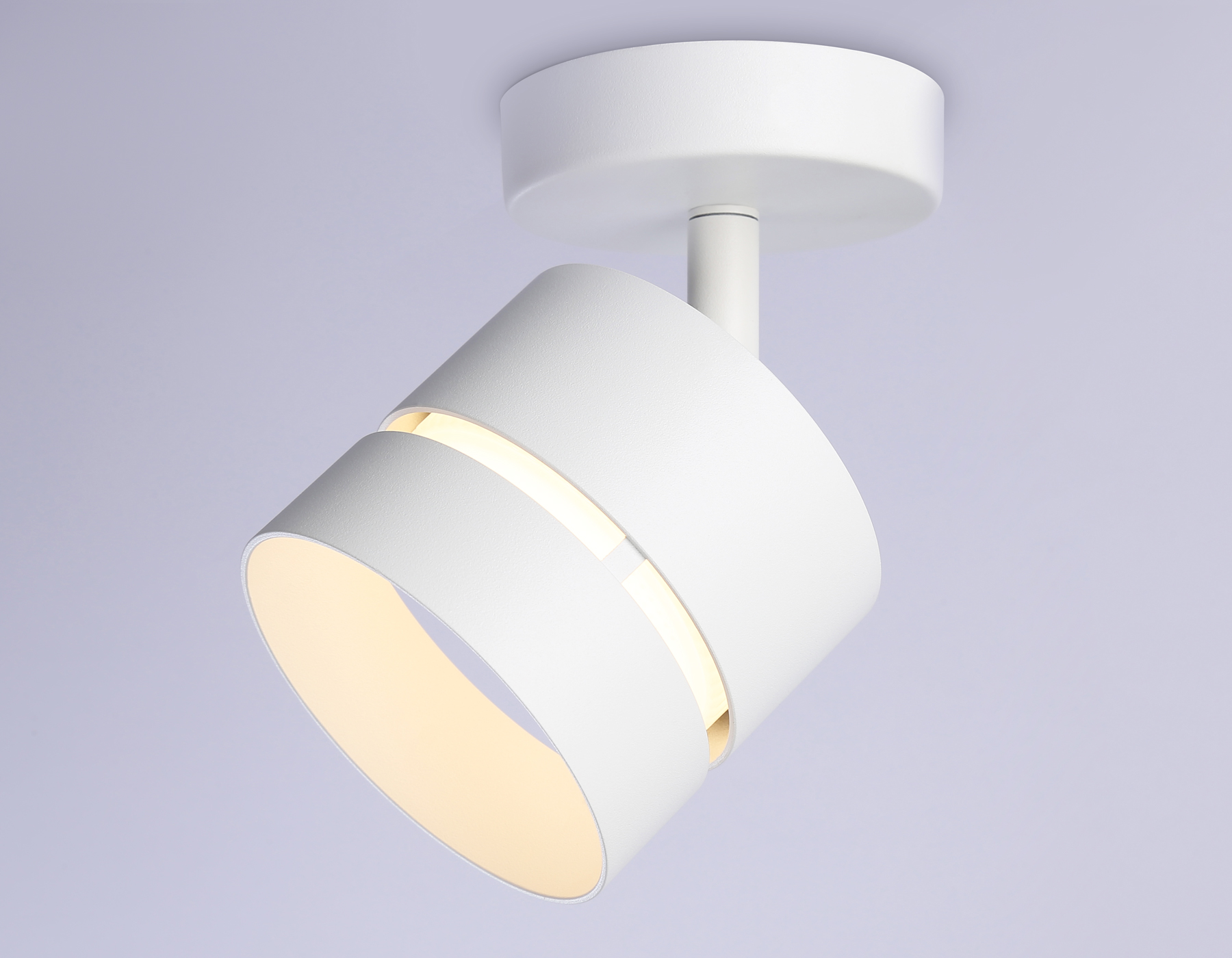 Светильник накладной AMBRELLA TN71055 WH белый GX53 max 12W D85*145 поворотный
