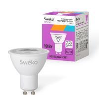 Светодиодная лампа SWEKO 42 серия 42LED-PAR16-10W-230-6500K-GU10-38