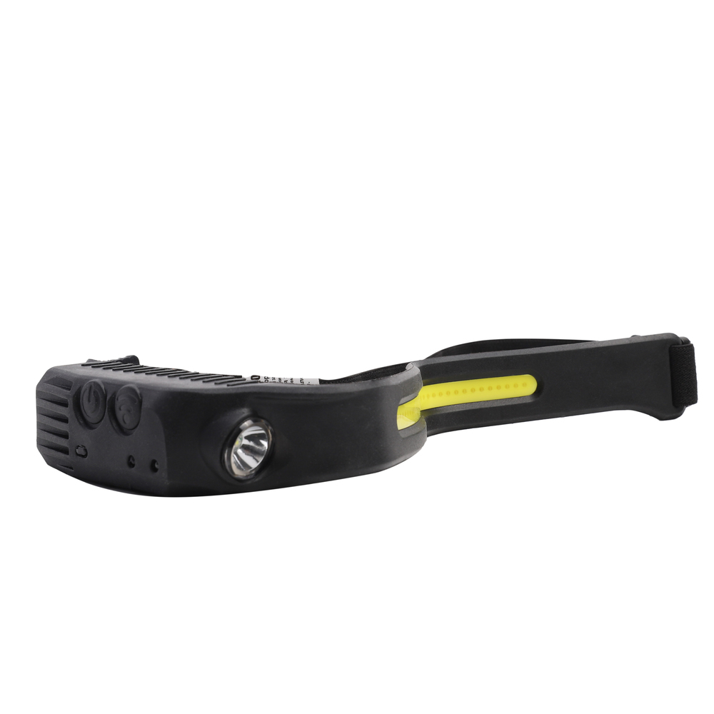 Фонарь CAMELION LED53416 (налоб, акк 3,7В, черный, лента, 2 LED, 3 Вт, 4 реж.,сенсор, Type-C, бокс)
