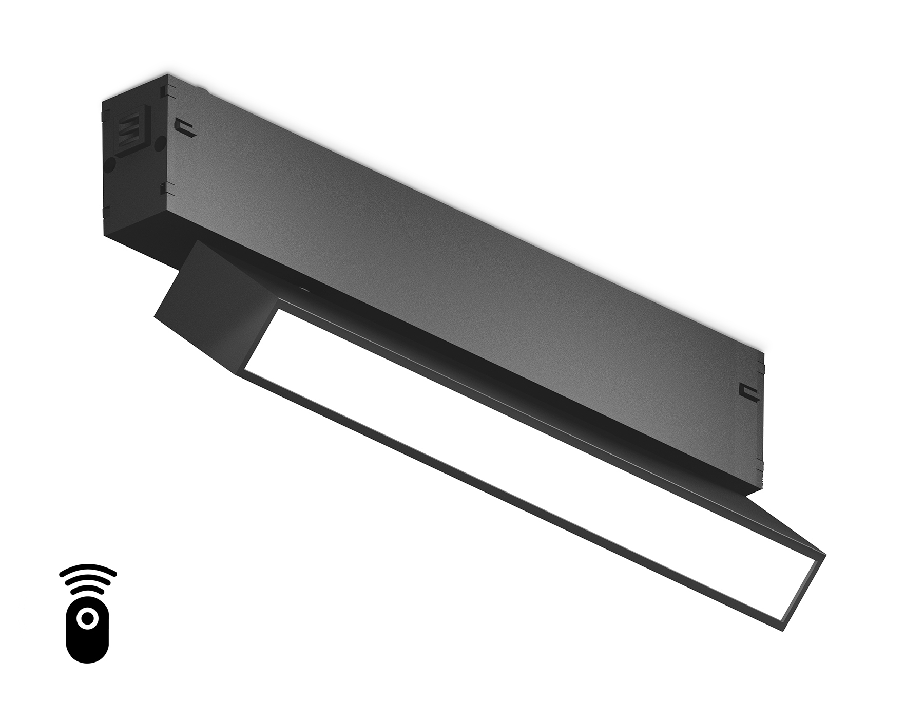 Светильник для Magnetic 220V GL1322 BK черный IP20 12W 3000K-6400K 120° 232*25*112 (Без ПДУ)димм.упр