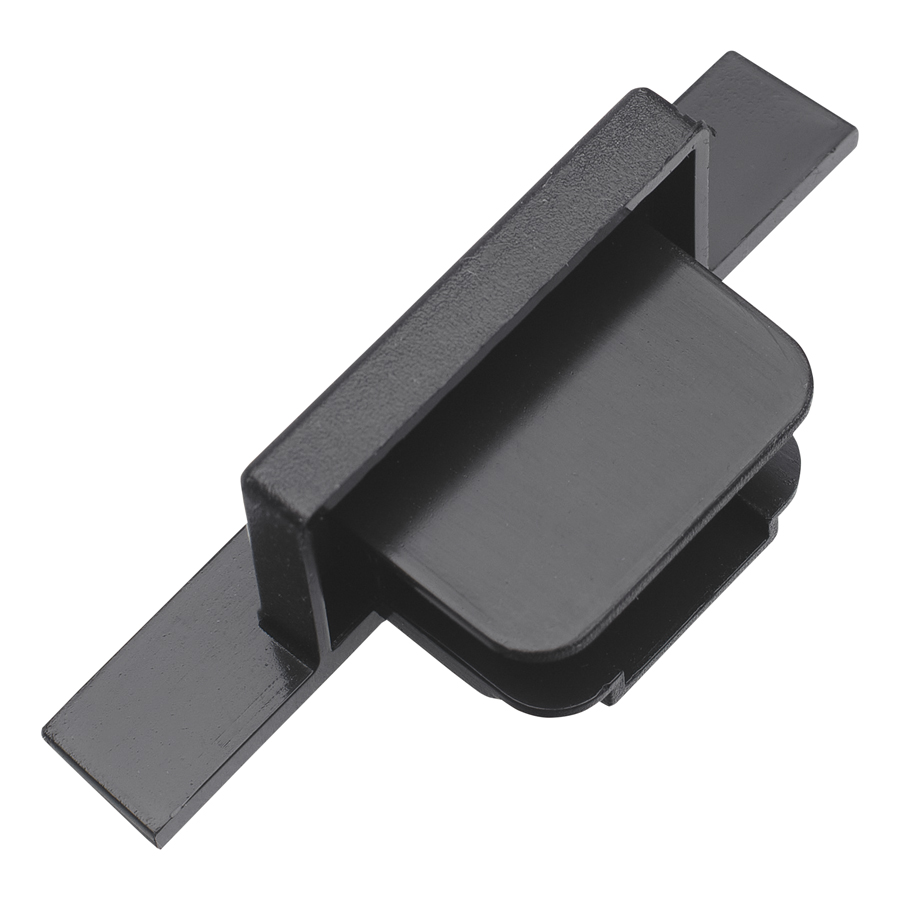 Заглушка торцевая G-1-E-I-IP20-B для встраиваемого  шинопровода одноф. черная