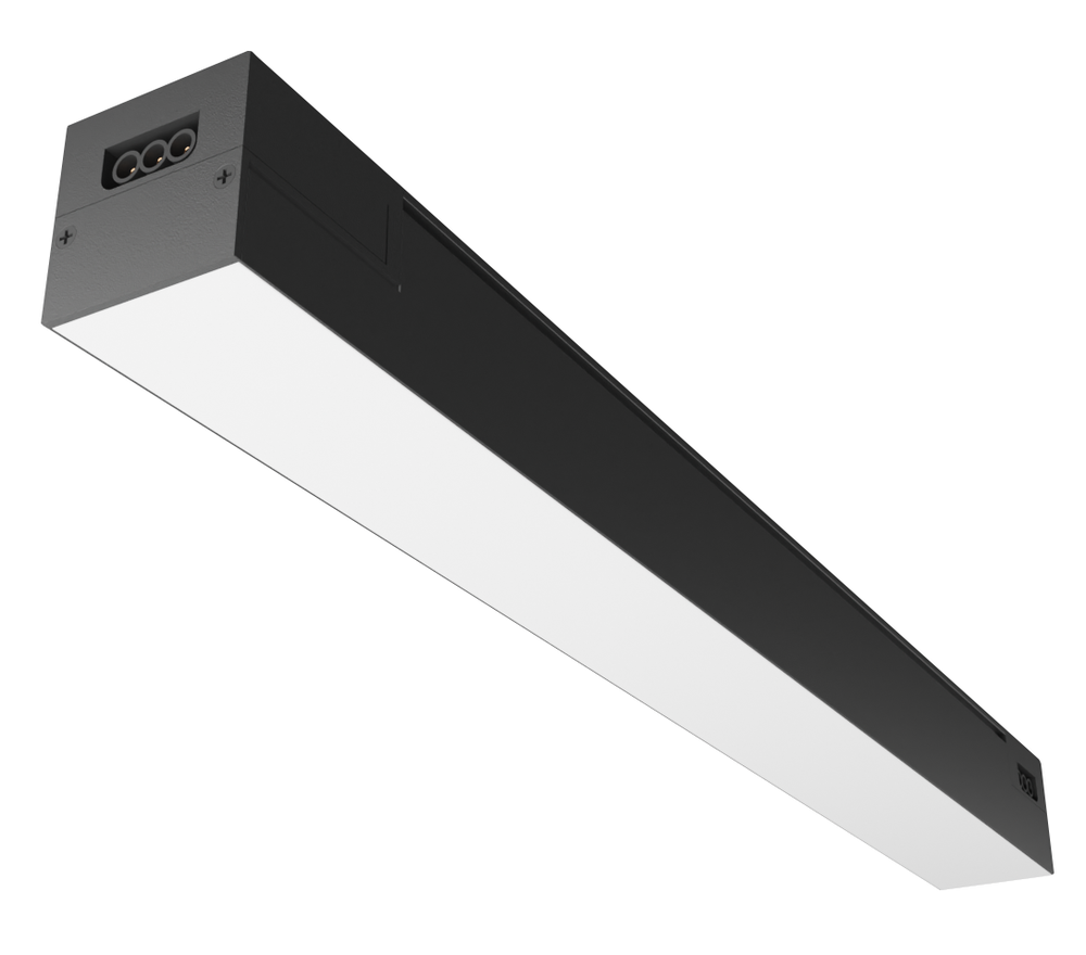 Светильник промышленный Ultraflash LPL-6008 офисный 600*55*55, 24Вт, 4000К, LED, черный