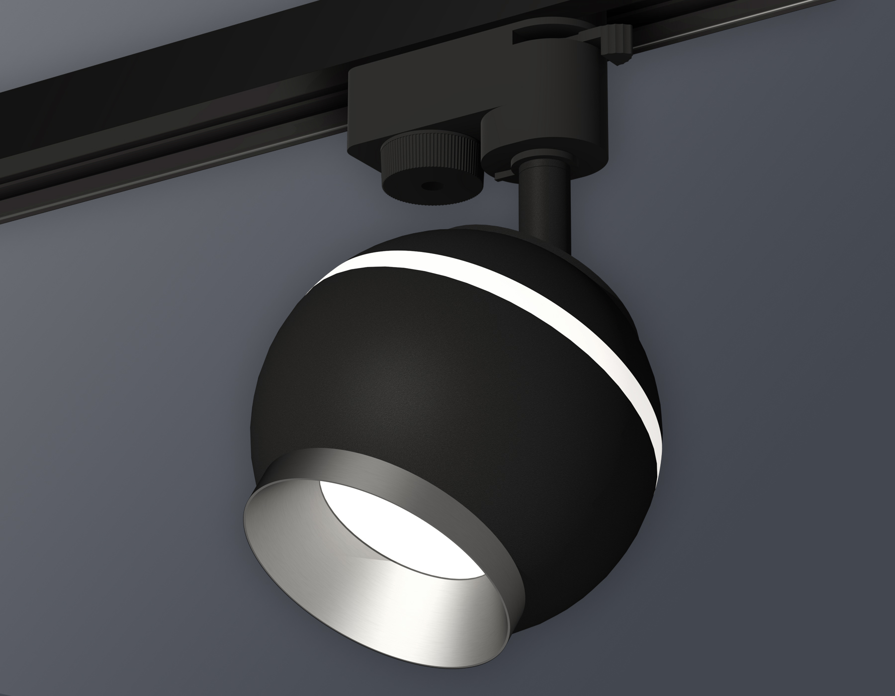 XT1102004 SBK/MCH черный песок/хром матовый GU5.3 LED 3W 4200K (A2521, C1102, N7033)