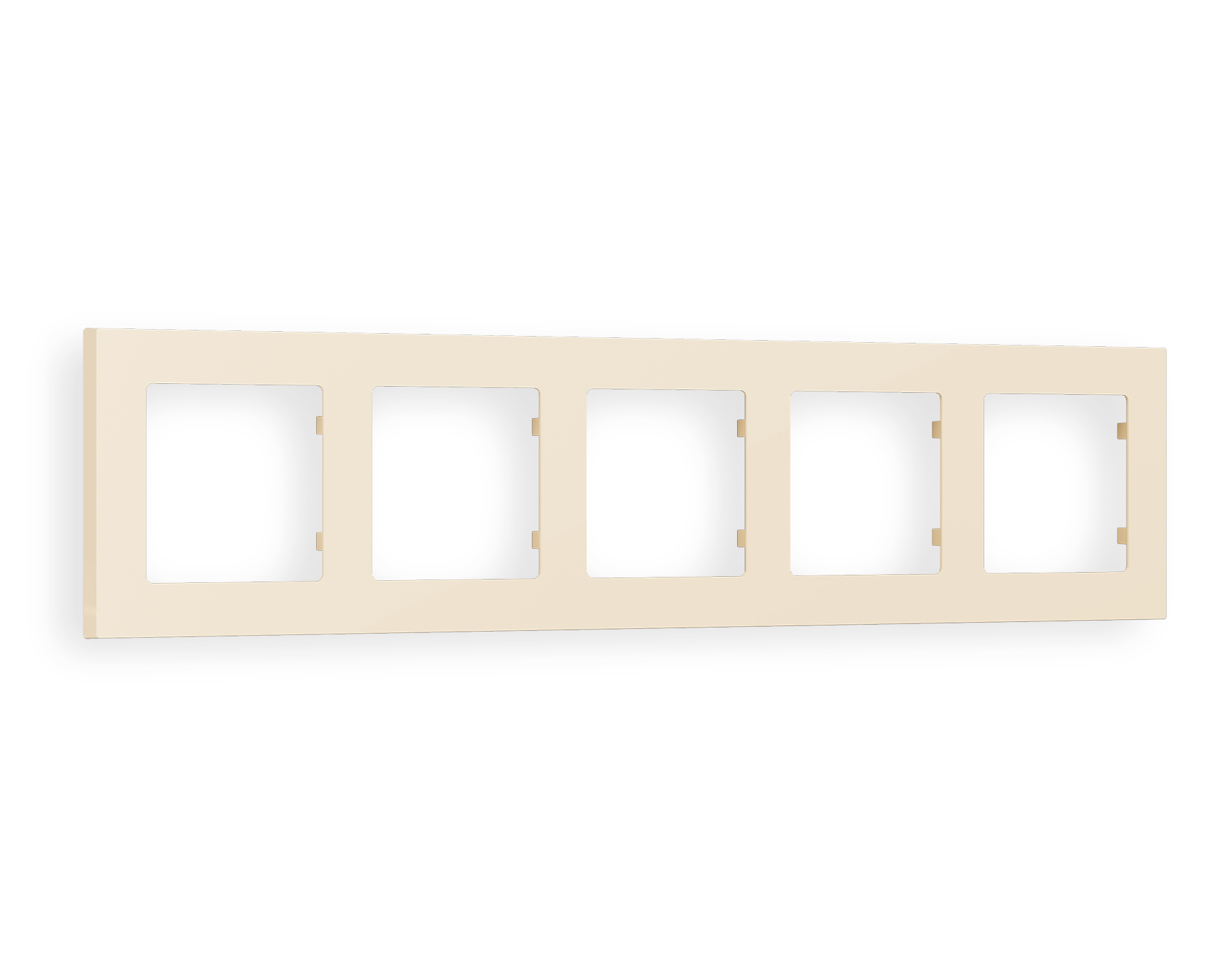 AF220335 Рамка ALFA Techno (Бежевый матовый) 5-ая