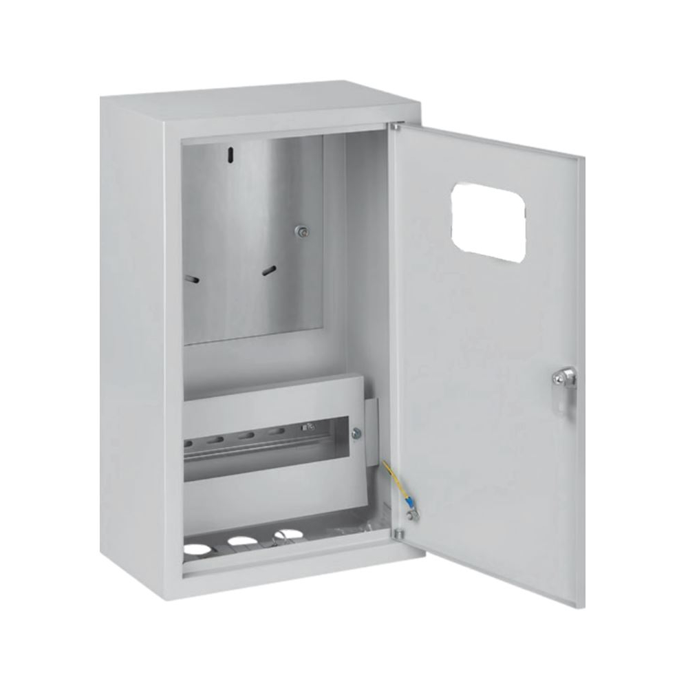 Шкаф металлический ЩУРн-3/12 500*300*155 c DIN+МП IP31, серия ArcaMetal, EBX60-3/3/12.1-31