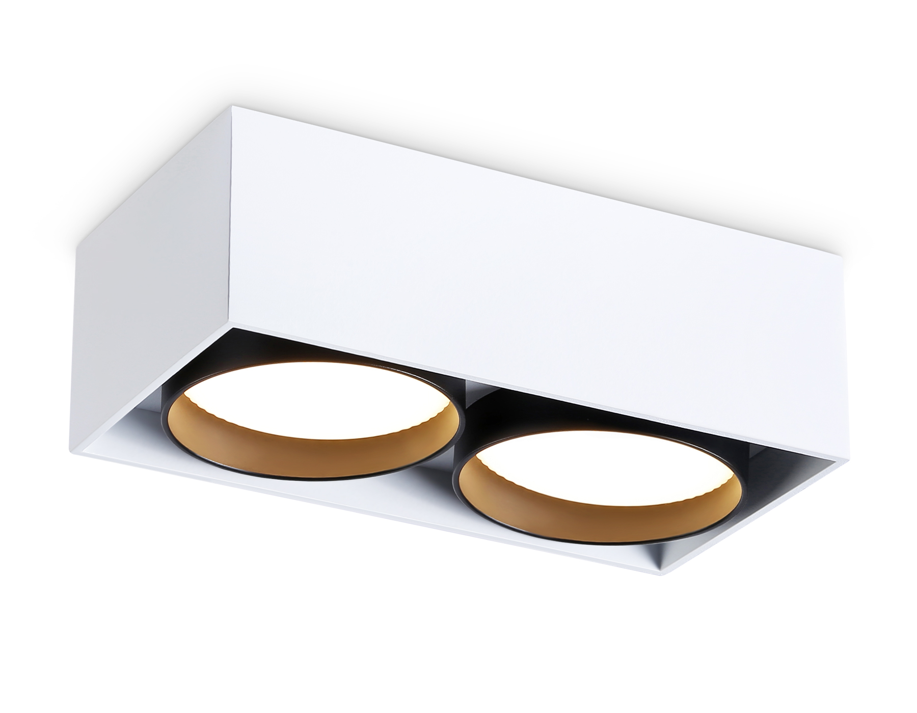 Светильник накладной AMBRELLA TN70872/2 WH/BK белый/черный GX53/2 max 12W 185*92*62 