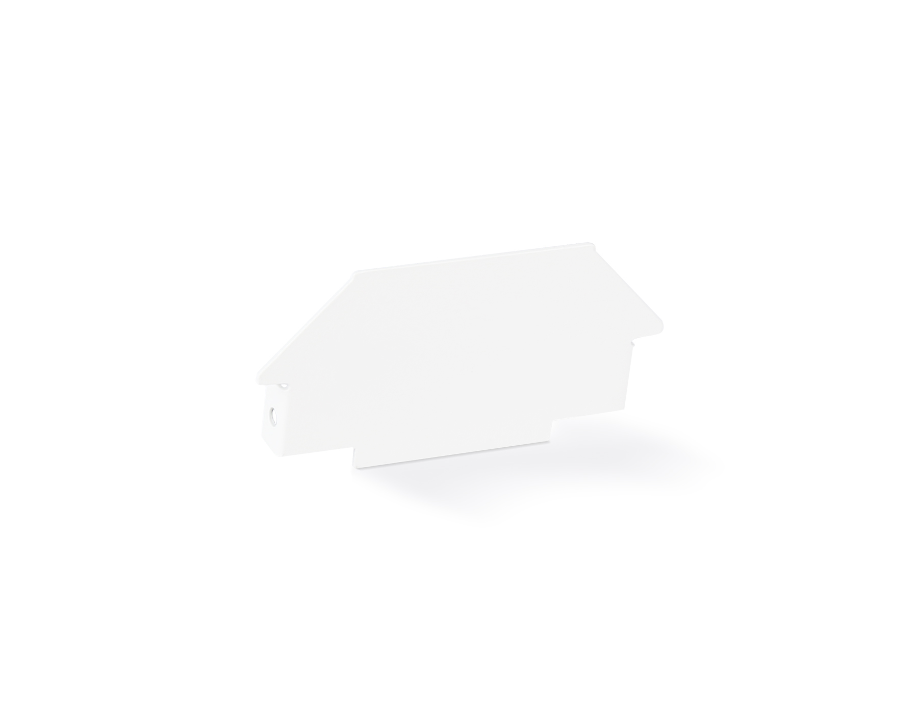Заглушка для корпуса в натяжной потолок Standard 220V 62*30*1.2 (2шт.) GL7203 WH белый