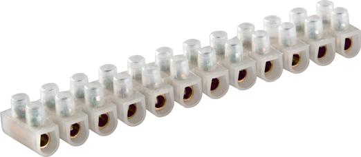 Volsten V02-9W-PE-020 (Зажим контактный винтовой PE 20A 4,0-10 мм.кв. белый)