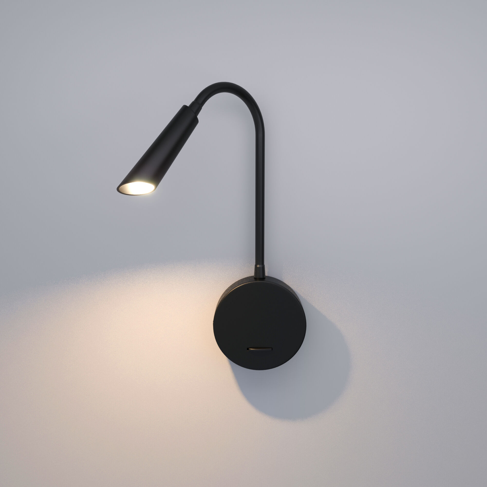 Светильник настенный светодиодный Stem черный 3000К 40120/LED черный