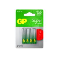 Эл.пит.GP Super Alkaline G-Tech 24А 3/1 ААA - 4 шт. на блистере