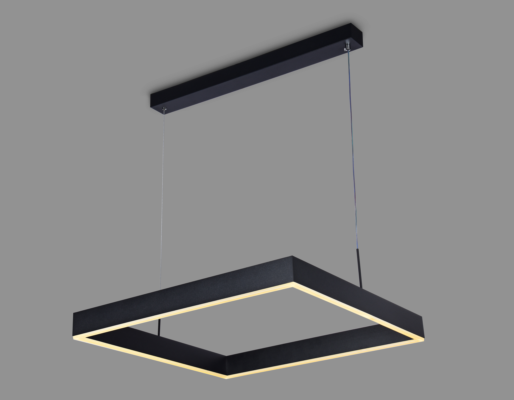 Светильник Ambrella FA6626 BK черный 65W 600*600*720 (ПДУ РАДИО 2.4G)