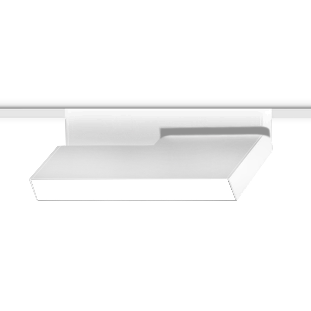 Светильник светодиодный для шинопровода Magnetic GL4061 WH белый IP20 12W 4200K 48V 223*22*105
