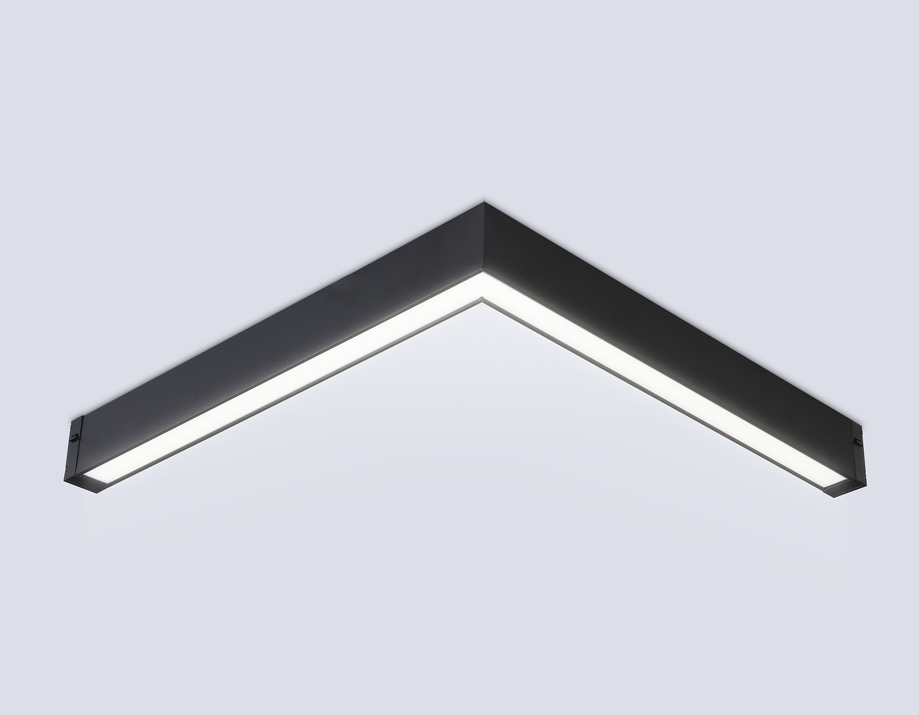 Светильник угловой для шинопровода Magnetic GL1710 BK черный IP20 24W 4200K 120° 342*367*42