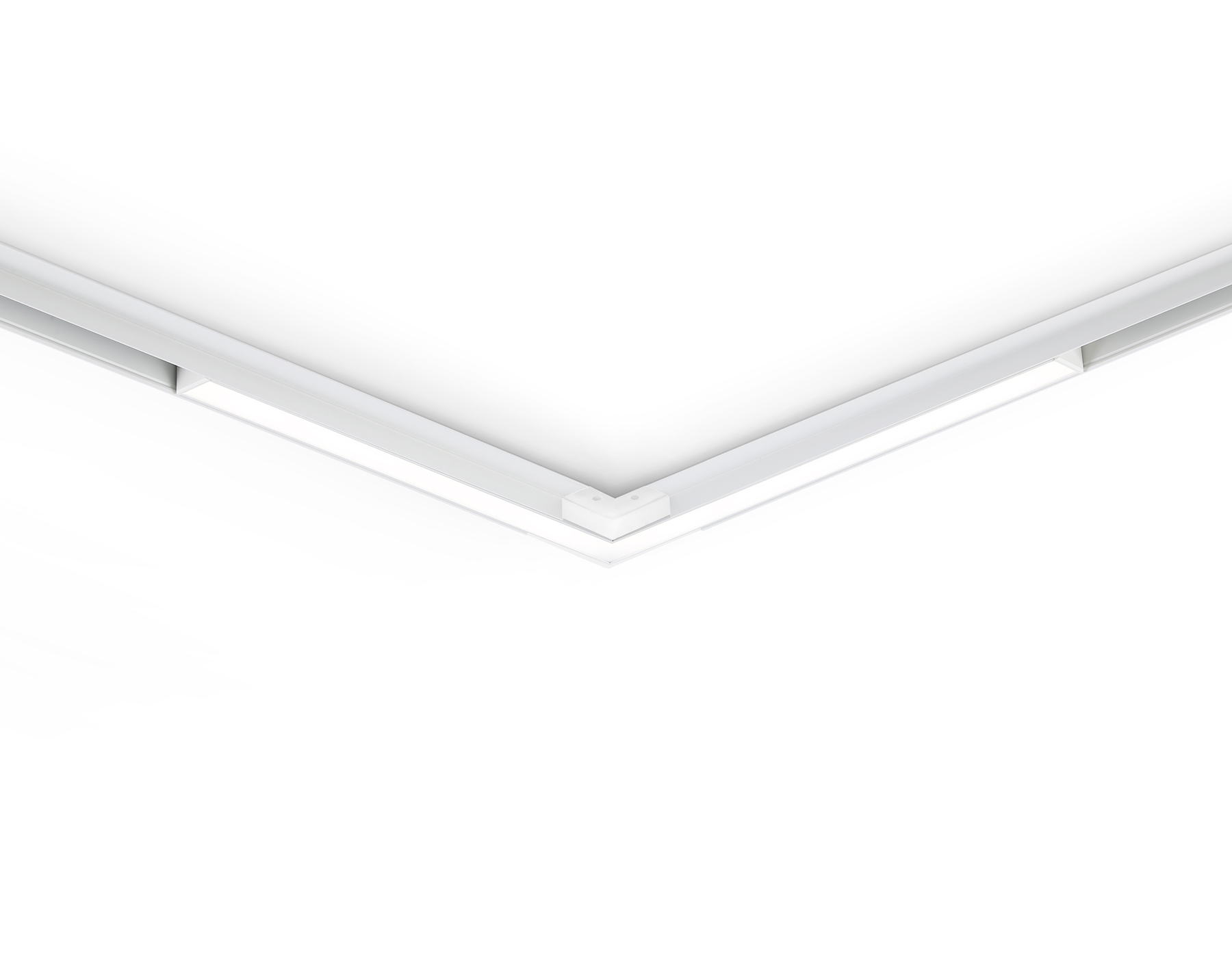 Светильник светодиодный угловой для шинопровода Magnetic GL3981 WH белый 24W 4200K 48V 300*300*45