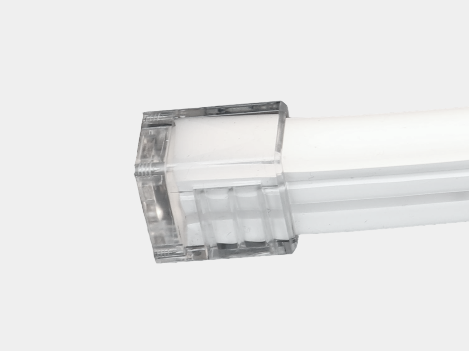 Прозрачная пластиковая заглушка IP67 глухая, END-1220-TR